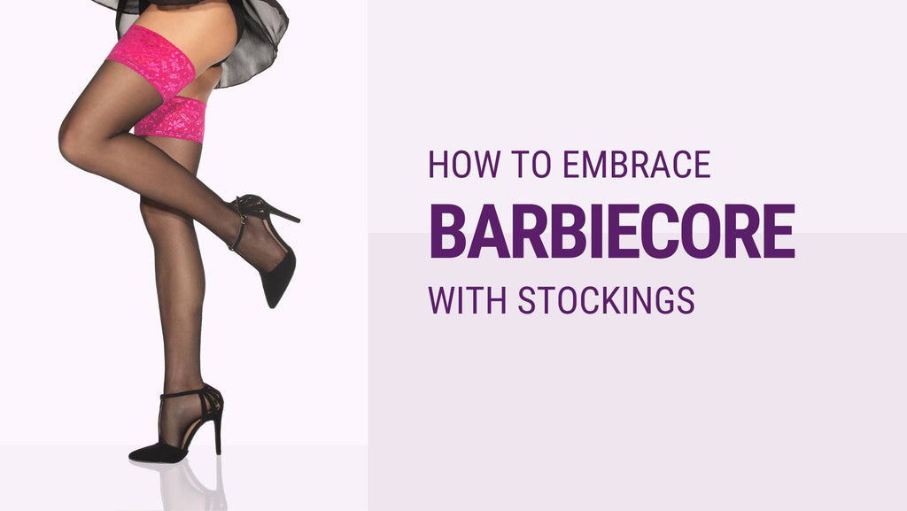Pretty in Pink: How to Embrace the Barbiecore Trend with Stockings