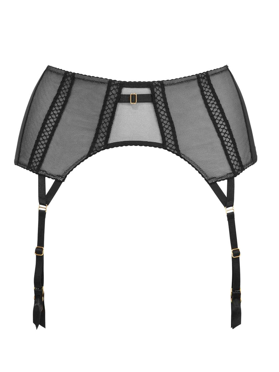 Shadow Mesh Garter Belt by Gossard | VienneMilano Shadow Mesh Garter Belt by Gossard | VienneMilano