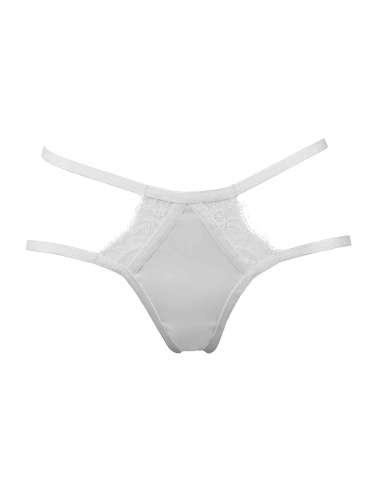 Alexa panties in white by Playful Promises.