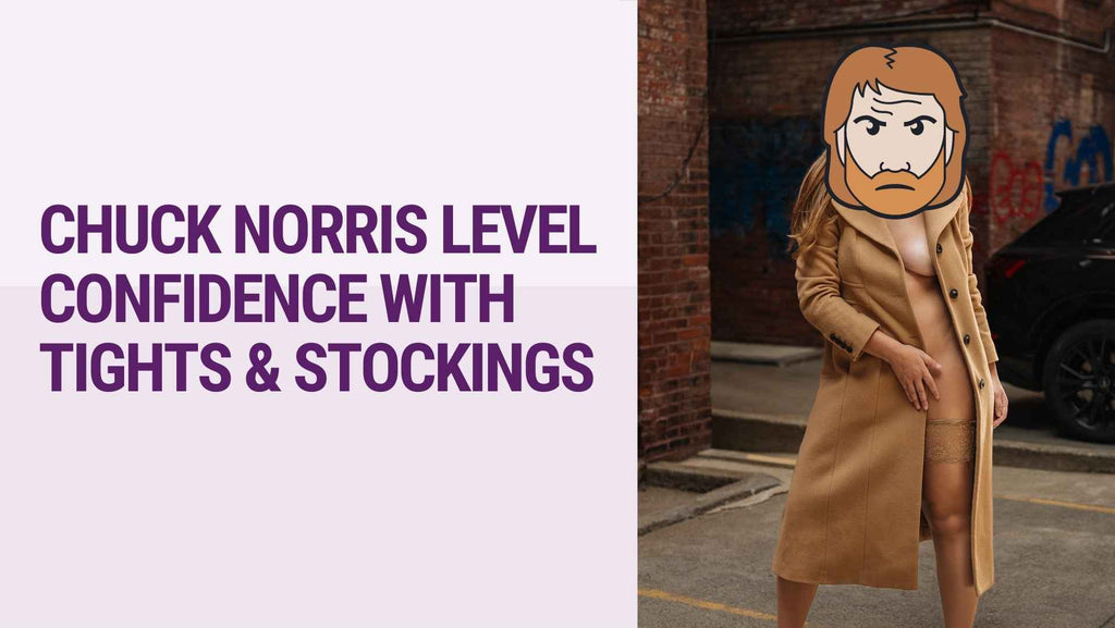 Chuck Norris Approved Confidence: The Hosiery That Makes You Feel Like a Total Boss