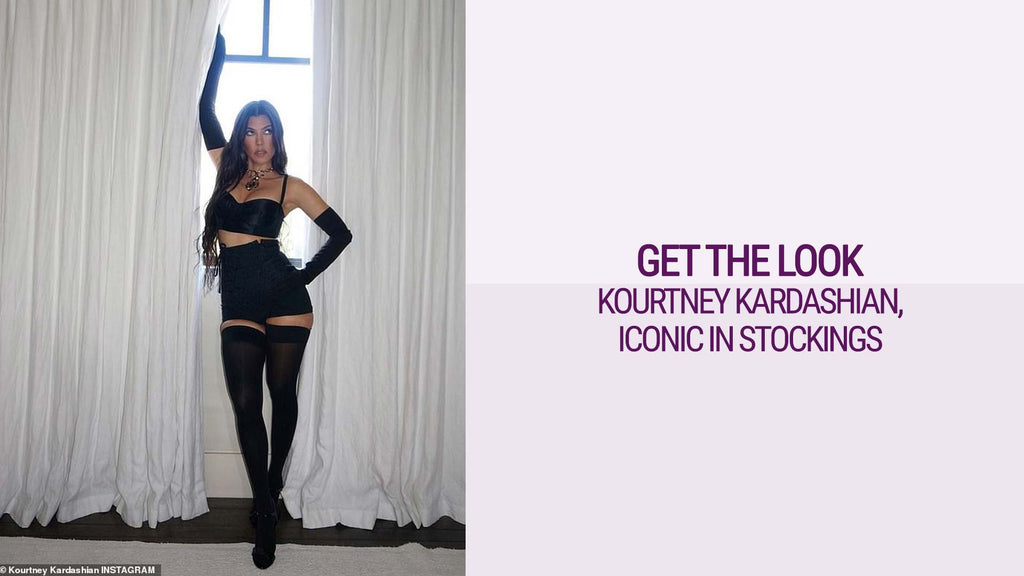 Kourtney Kardashian, Iconic in Stockings!? Get THE Look