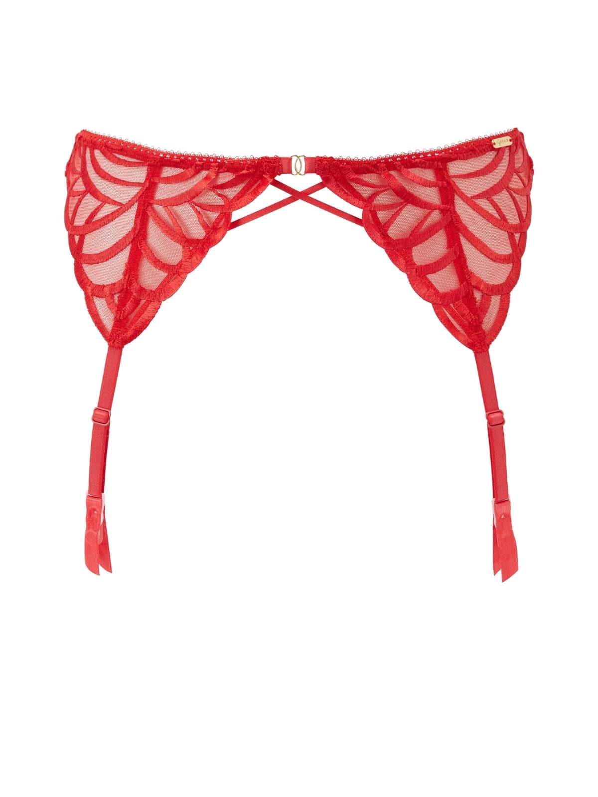 Fiesta Bridal Garter Belt Medium / Fiesta Red Fiesta Bridal Garter Belt Medium / Fiesta Red