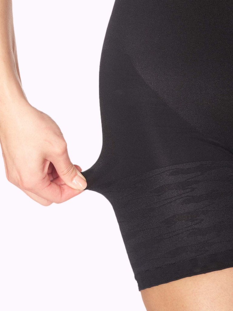 close up shots of shapewear shorts