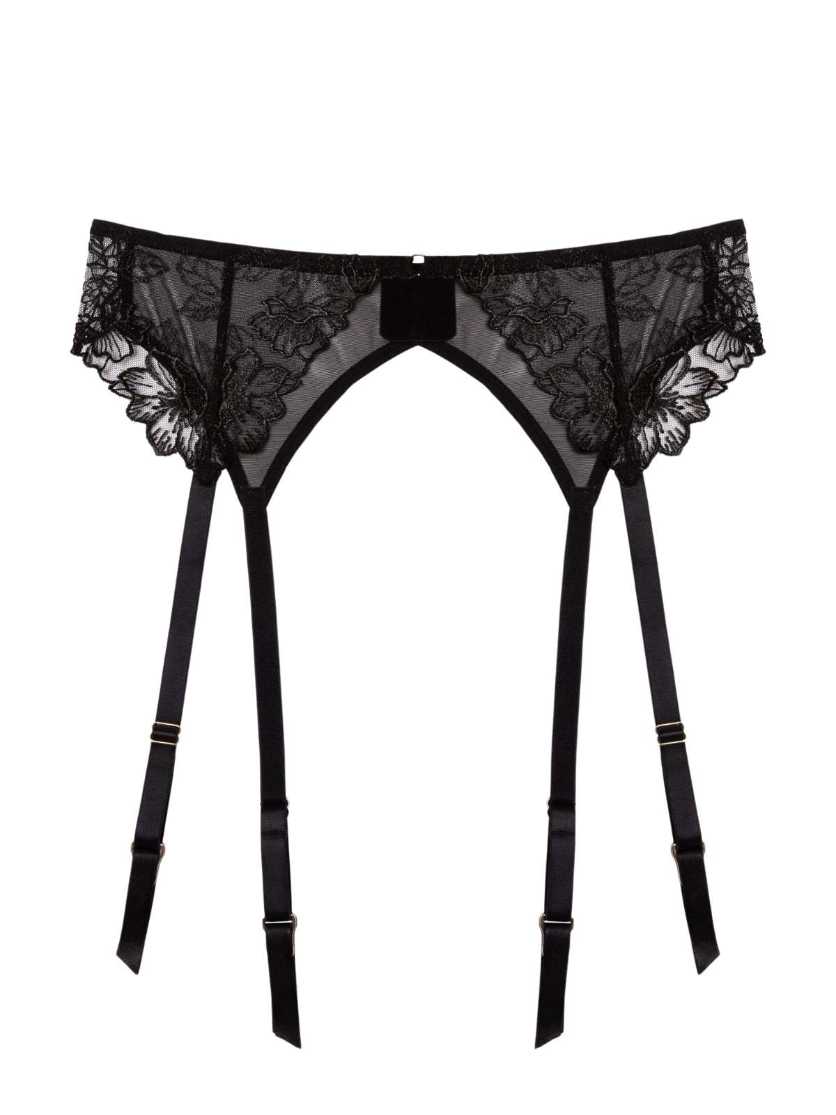 Marlowe Floral Embroidered Garter Belt by Playful Promises | VienneMilano Marlowe Floral Embroidered Garter Belt by Playful Promises | VienneMilano