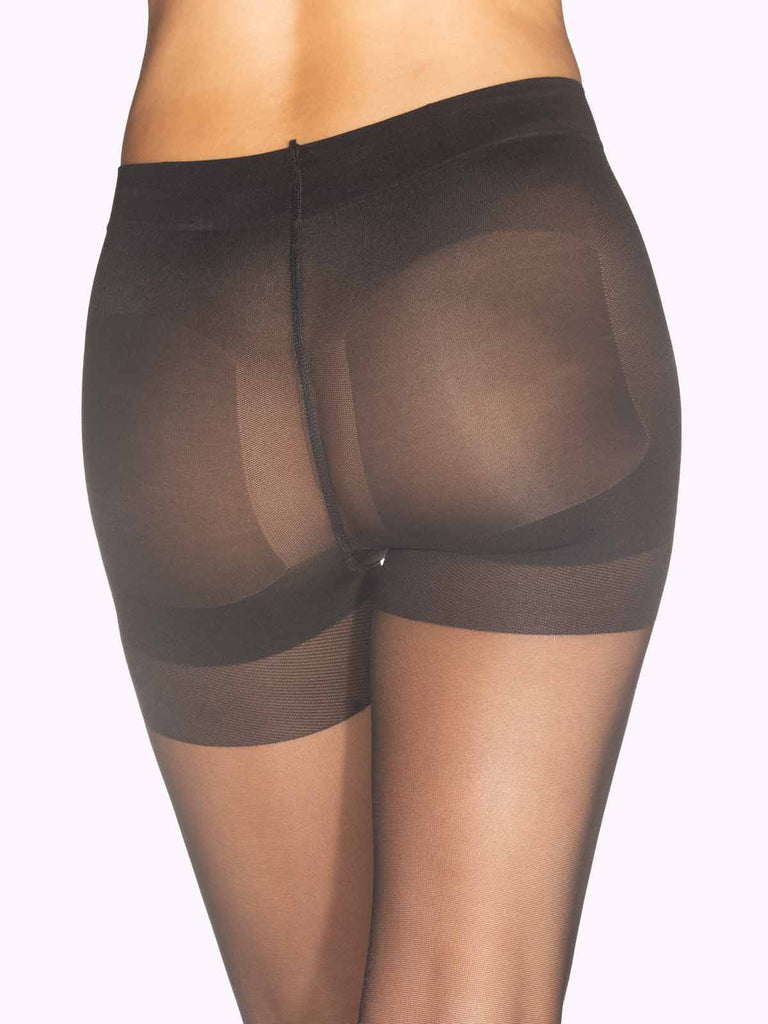 Butt lifting tights in black