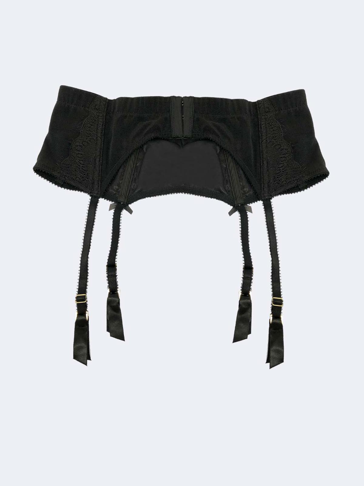 Falling In Love Satin Garter Belt by Fraulein Annie | VienneMilano Falling In Love Satin Garter Belt by Fraulein Annie | VienneMilano