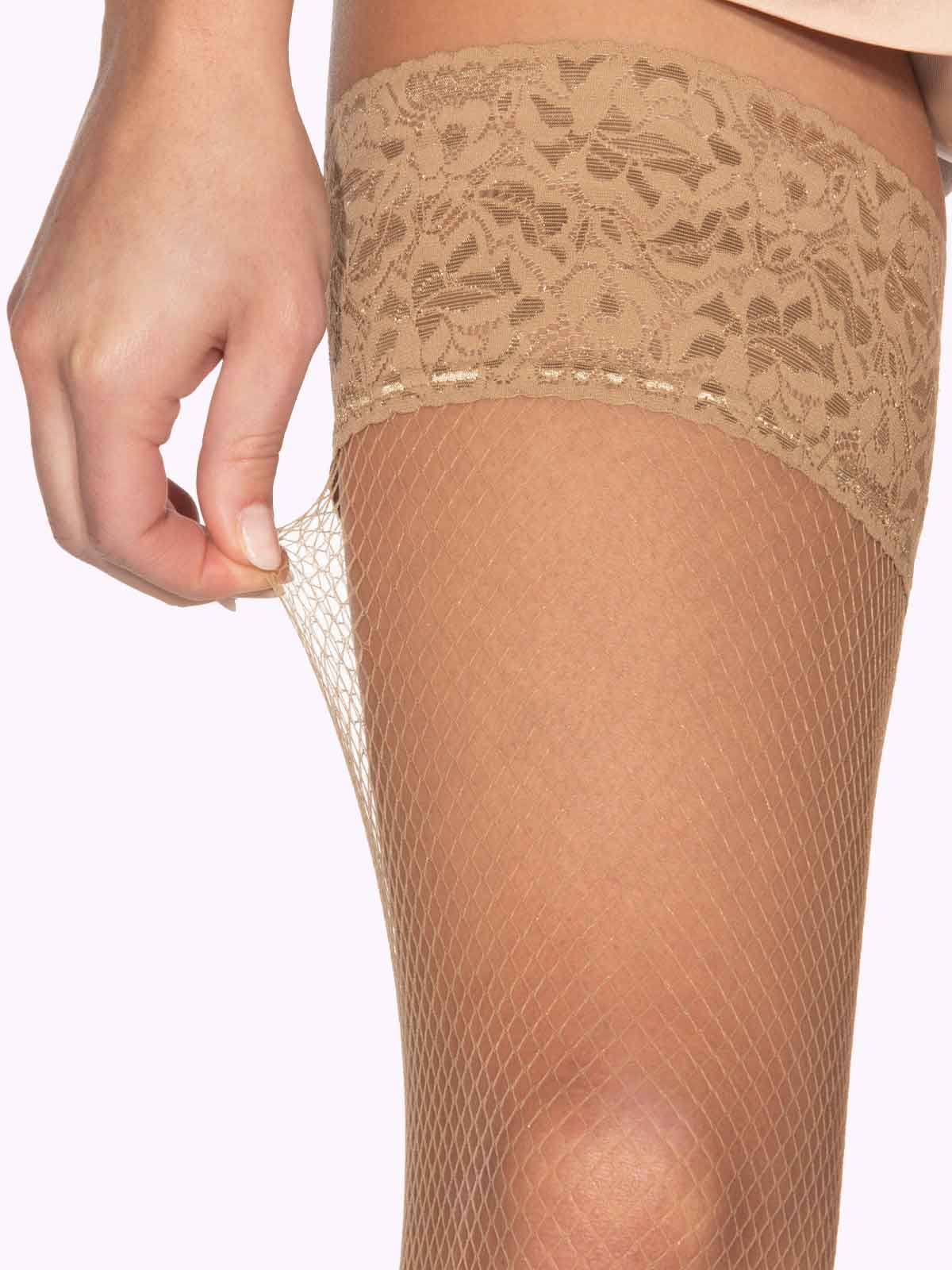 GIORGIA Fishnets Thigh Highs